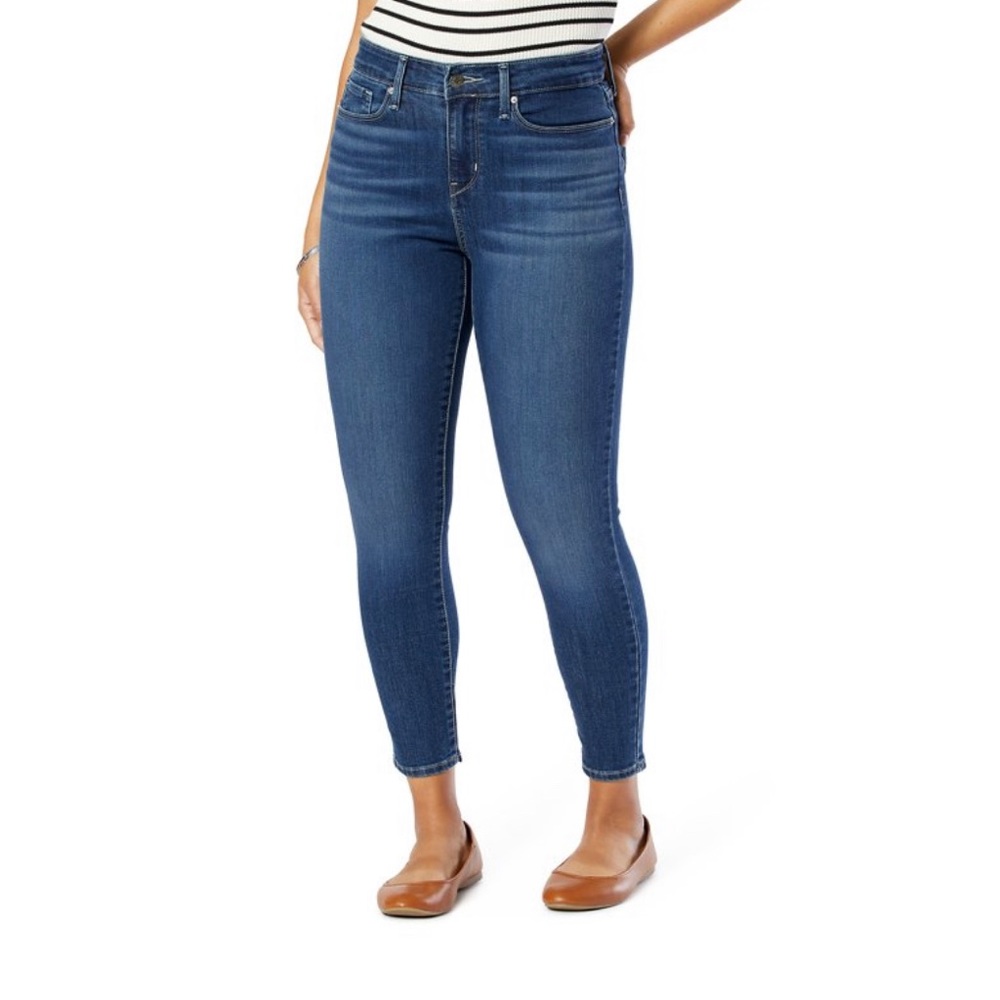 Signature by Levi Strauss modern midrise skinny crop jeans